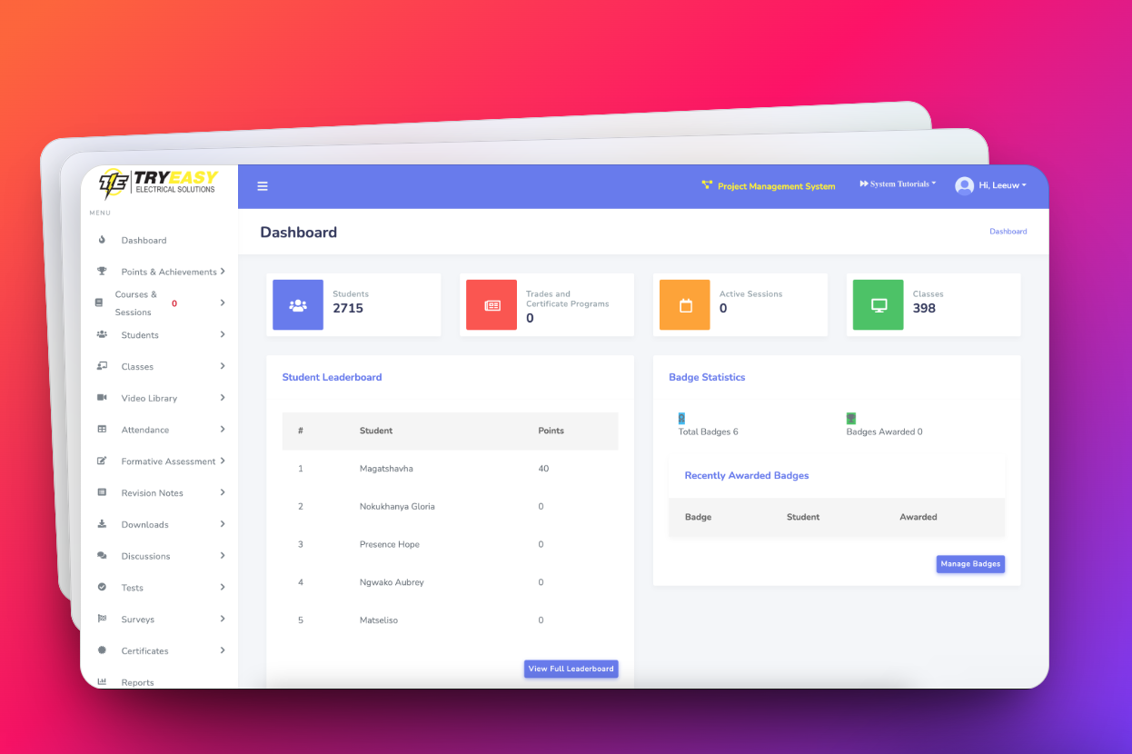 Learner Management System